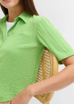 Mujer bonprix bonprix Blusa de crepé ligero con corte boxy