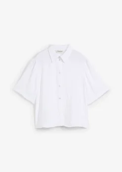 Mujer bonprix bonprix Blusa de crepé ligero con corte boxy