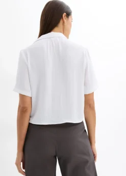 Mujer bonprix bonprix Blusa de crepé ligero con corte boxy