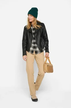 Mujer bonprix bonprix Blusa de cuadros de algodón puro