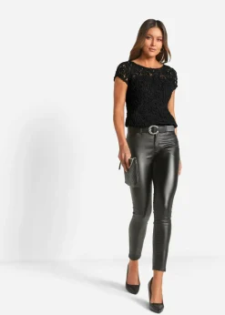 Mujer bonprix bonprix Blusa de encaje