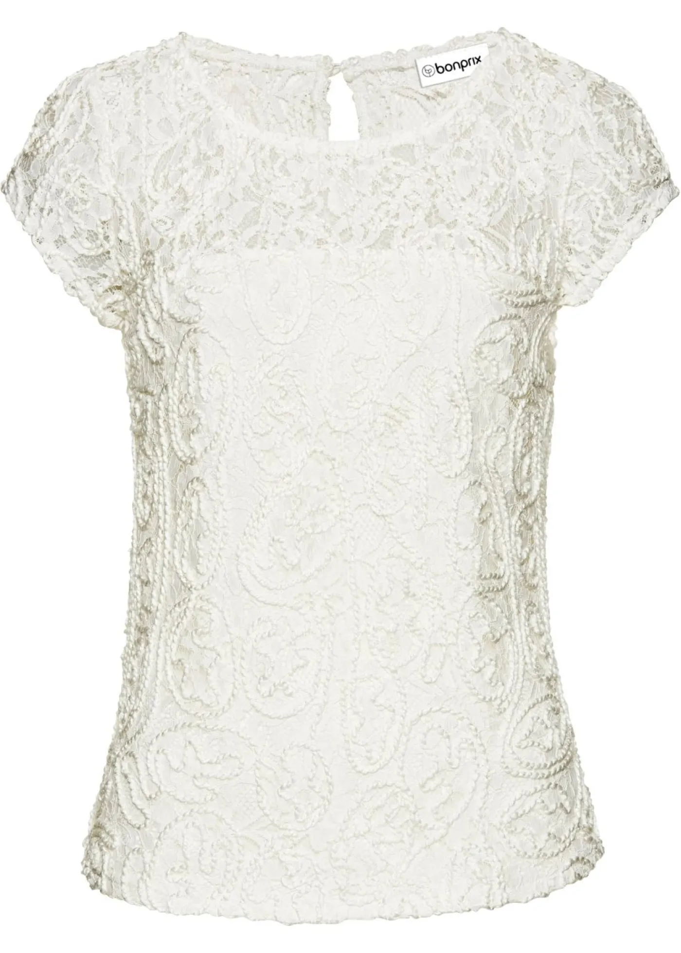 Mujer bonprix bonprix Blusa de encaje