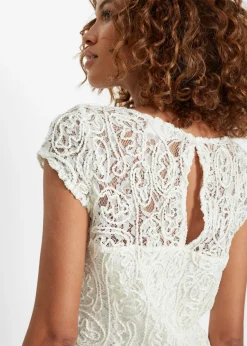 Mujer bonprix bonprix Blusa de encaje