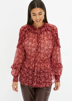 Mujer bonprix bonprix Blusa de gasa