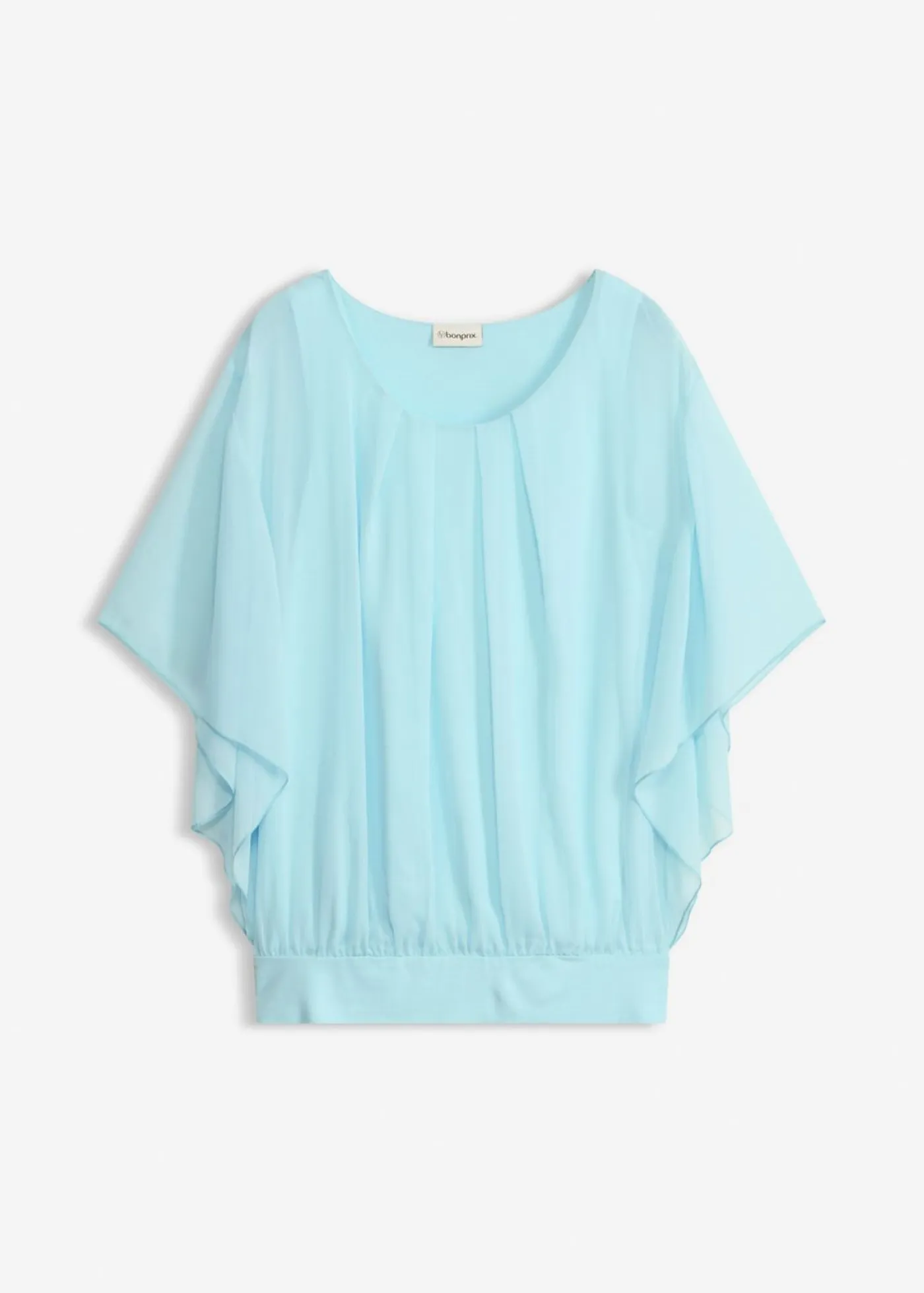 Mujer bonprix bonprix Blusa de gasa con camiseta interior