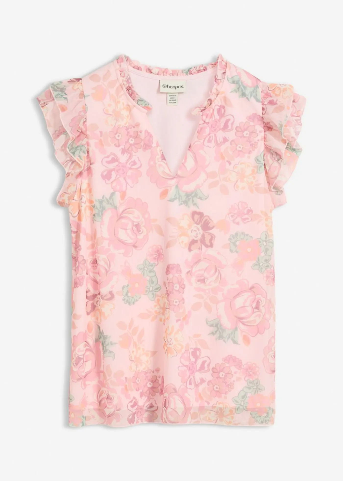 Mujer bonprix bonprix Blusa de malla suave