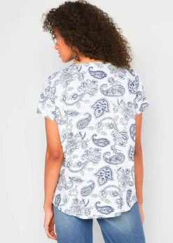 Mujer bonprix bonprix Blusa de manga corta