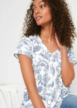 Mujer bonprix bonprix Blusa de manga corta