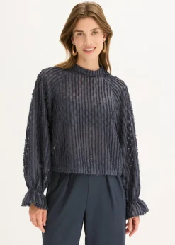 Mujer bonprix bonprix Blusa de material estructurado