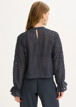 Mujer bonprix bonprix Blusa de material estructurado