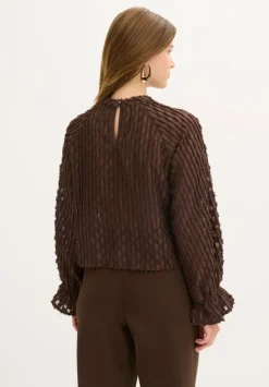 Mujer bonprix bonprix Blusa de material estructurado