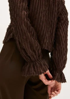 Mujer bonprix bonprix Blusa de material estructurado