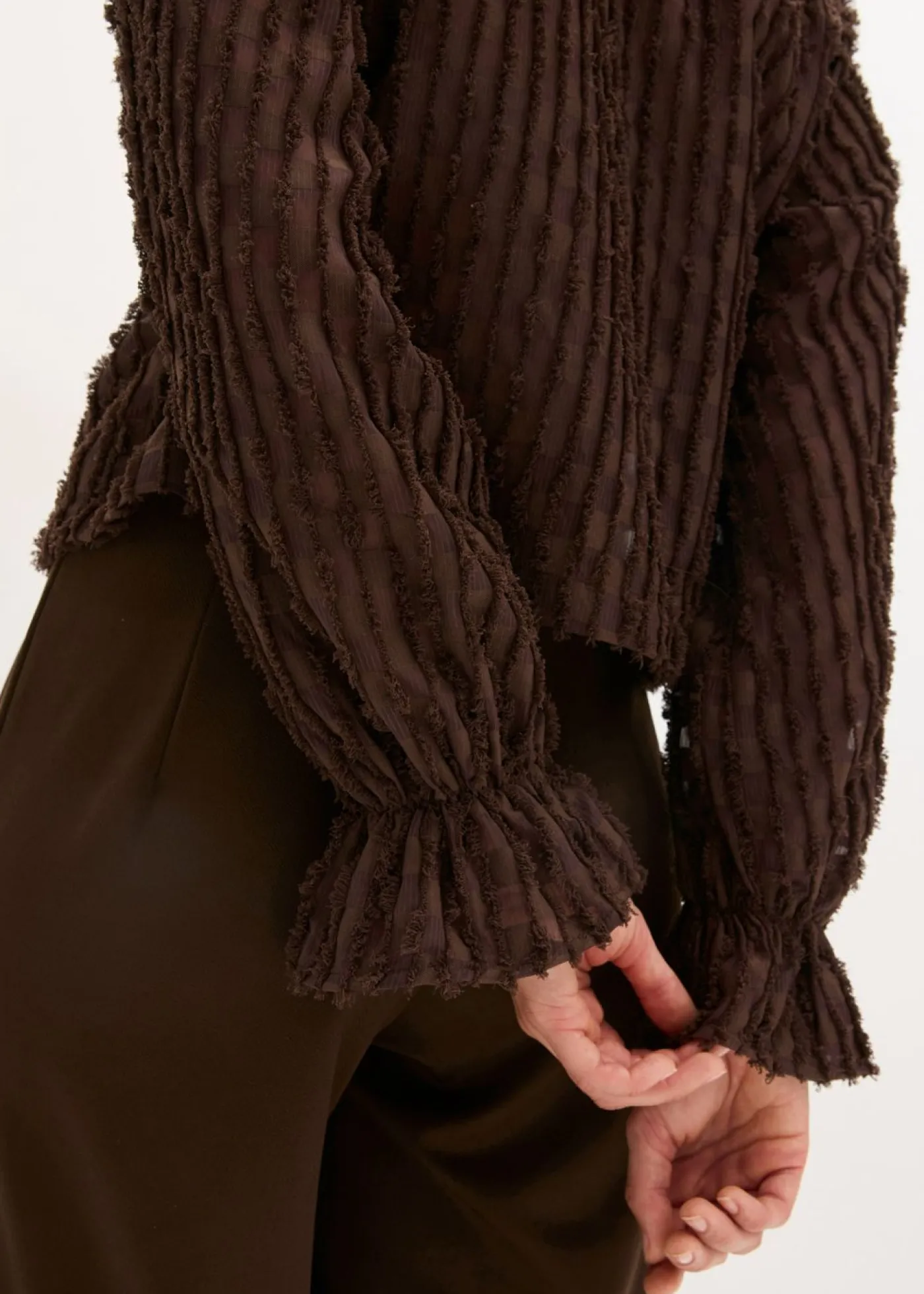 Mujer bonprix bonprix Blusa de material estructurado