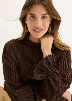 Mujer bonprix bonprix Blusa de material estructurado