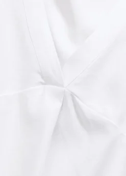 bonprix bonprix Camisas Y Blusas|Camisetas>Blusa de mezcla de lino vaporoso Blanco