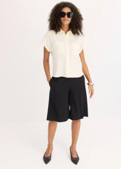 Mujer bonprix bonprix Blusa de mezcla de lyocell fluido