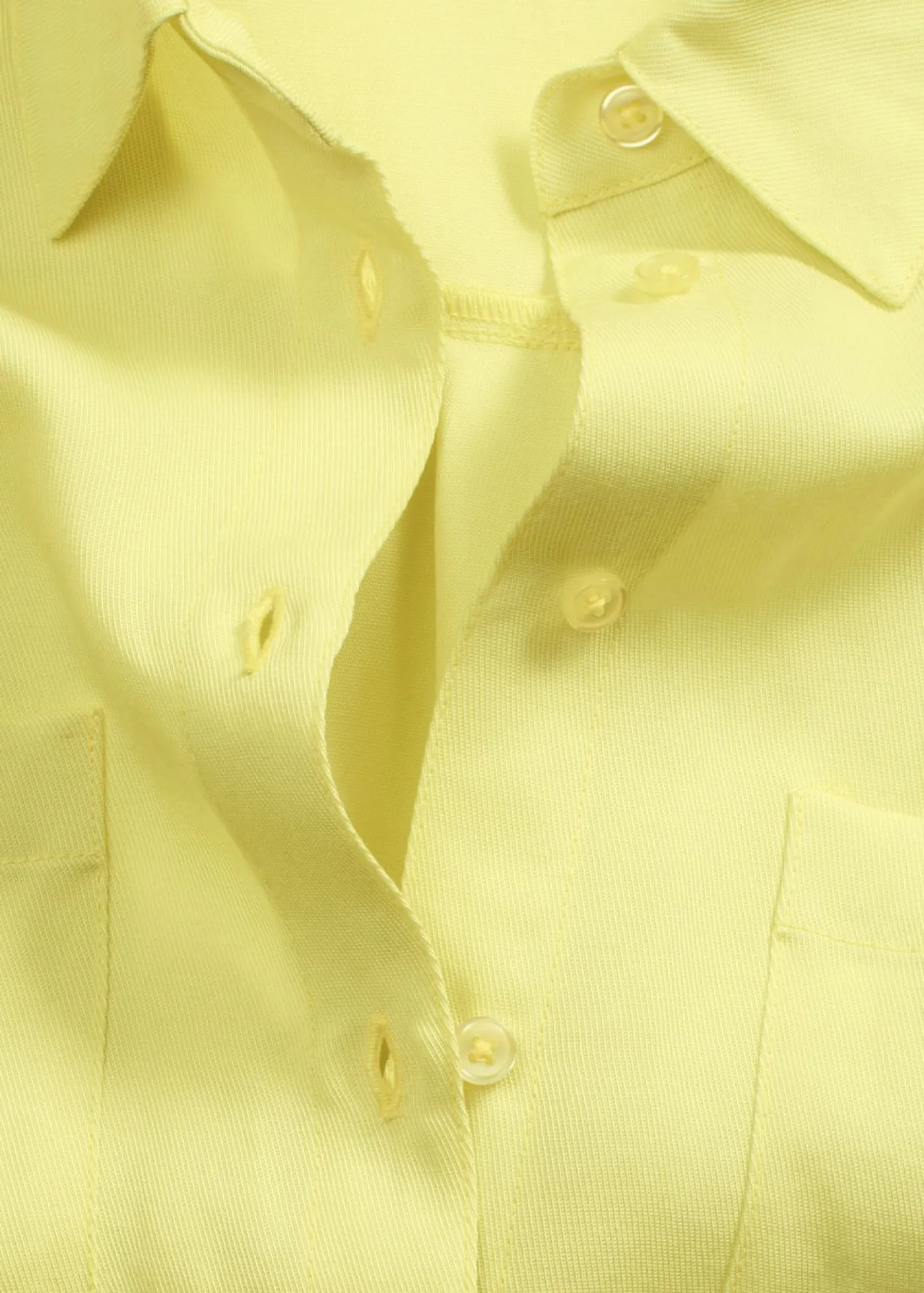 bonprix bonprix Camisas Y Blusas>Blusa de mezcla de lyocell fluido Amarillo cítrico