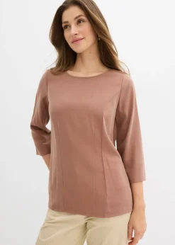 Mujer bonprix bonprix Blusa de mezcla de viscosa fluida