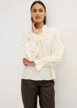 Mujer bonprix bonprix Blusa de mezcla de viscosa fina