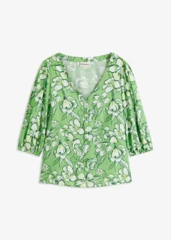 Mujer bonprix bonprix Blusa de mezcla de viscosa fluida