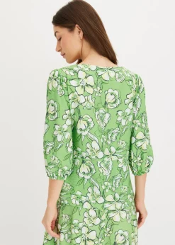 Mujer bonprix bonprix Blusa de mezcla de viscosa fluida