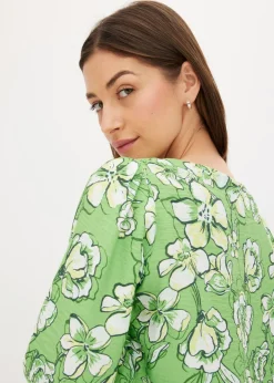 Mujer bonprix bonprix Blusa de mezcla de viscosa fluida