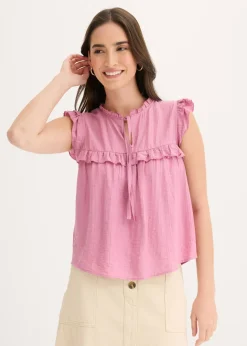 Mujer bonprix bonprix Blusa de mezcla de viscosa