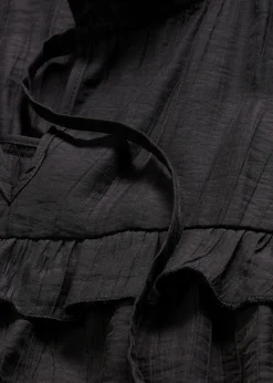 bonprix bonprix Camisas Y Blusas|Novedades>Blusa de mezcla de viscosa Negro