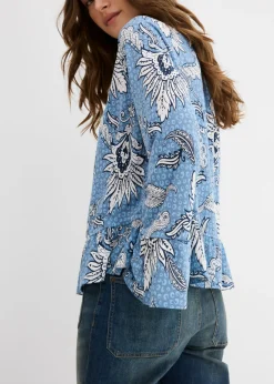 Mujer bonprix bonprix Blusa de mezcla suave de modal