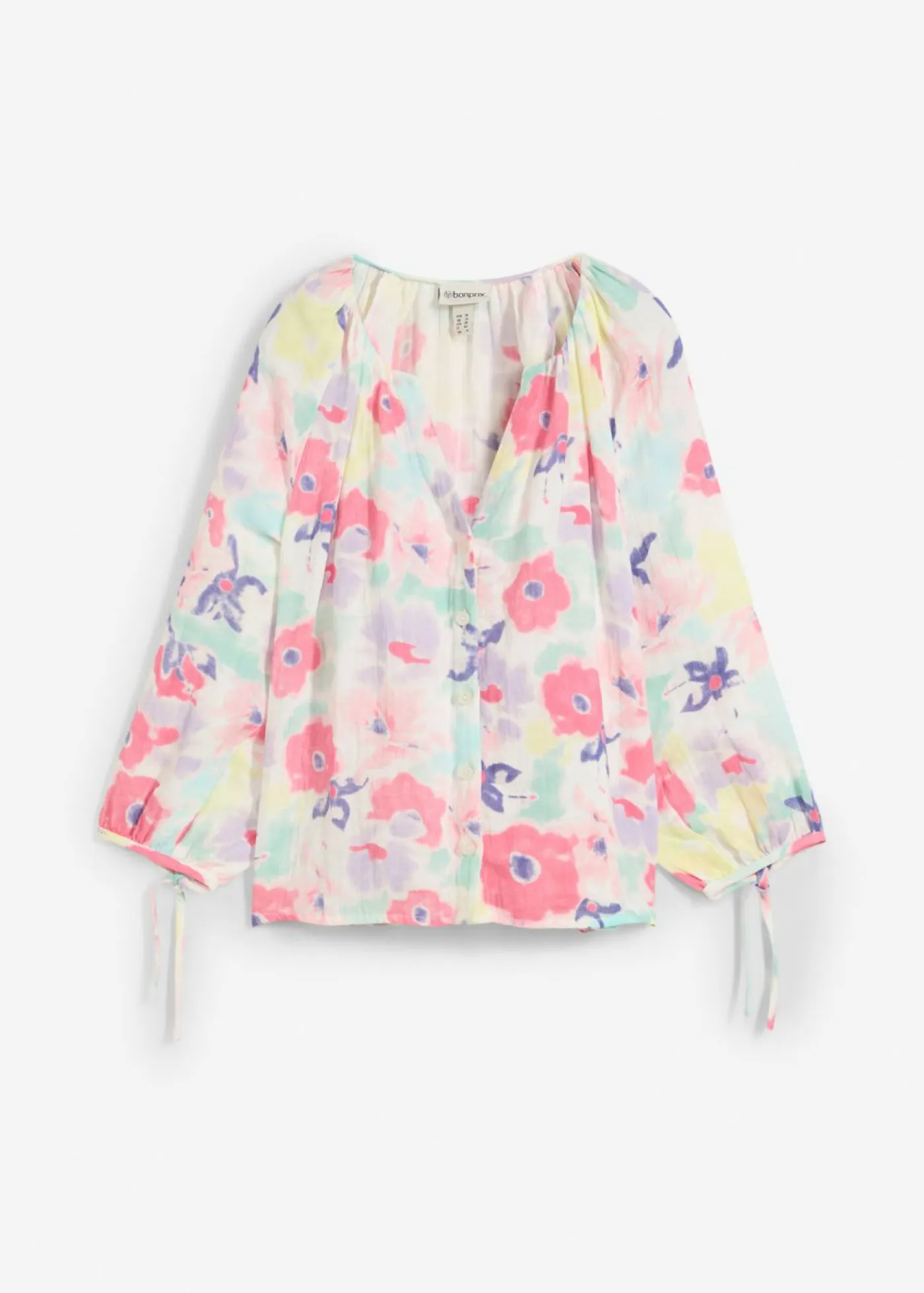 Mujer bonprix bonprix Blusa de muselina de algodón puro