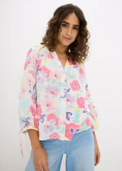 Mujer bonprix bonprix Blusa de muselina de algodón puro