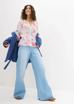 Mujer bonprix bonprix Blusa de muselina de algodón puro