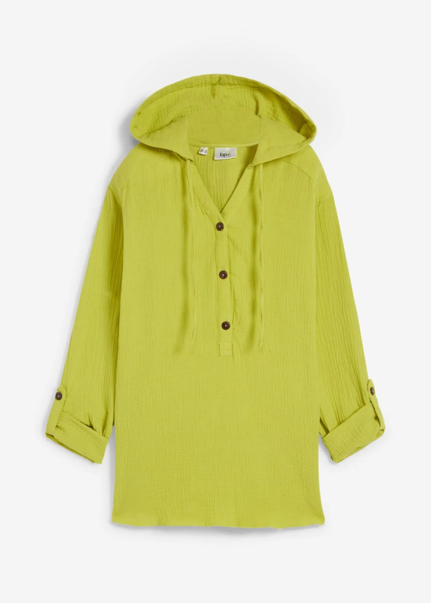 bonprix bonprix Camisas Y Blusas|Novedades>Blusa de muselina vaporosa pistacho