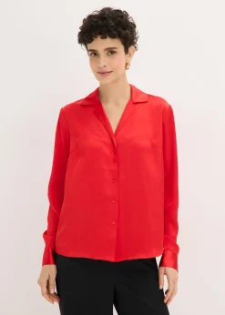 Mujer bonprix bonprix Blusa de satén fino