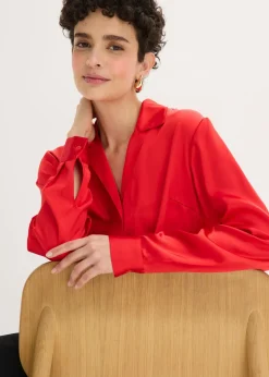 Mujer bonprix bonprix Blusa de satén fino