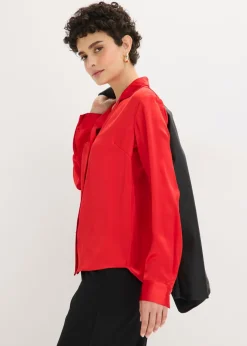 Mujer bonprix bonprix Blusa de satén fino