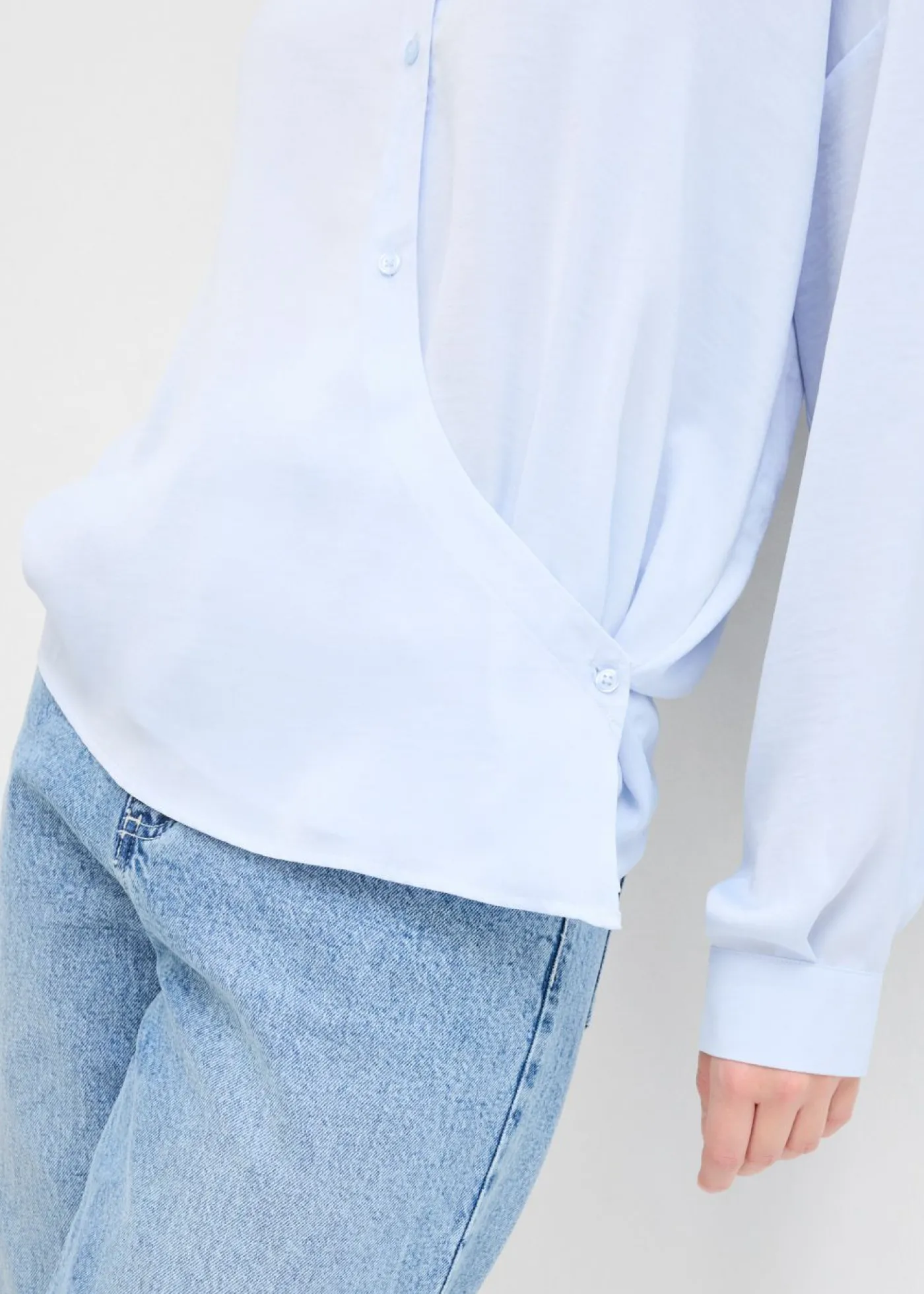 Mujer bonprix bonprix Blusa de satén fluido