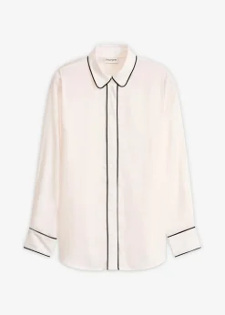 Mujer bonprix bonprix Blusa de satén fluido