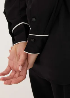 Mujer bonprix bonprix Blusa de satén fluido