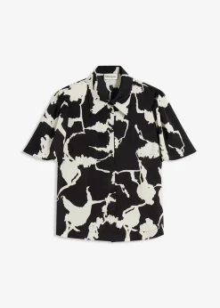 Mujer bonprix bonprix Blusa de satén fluido