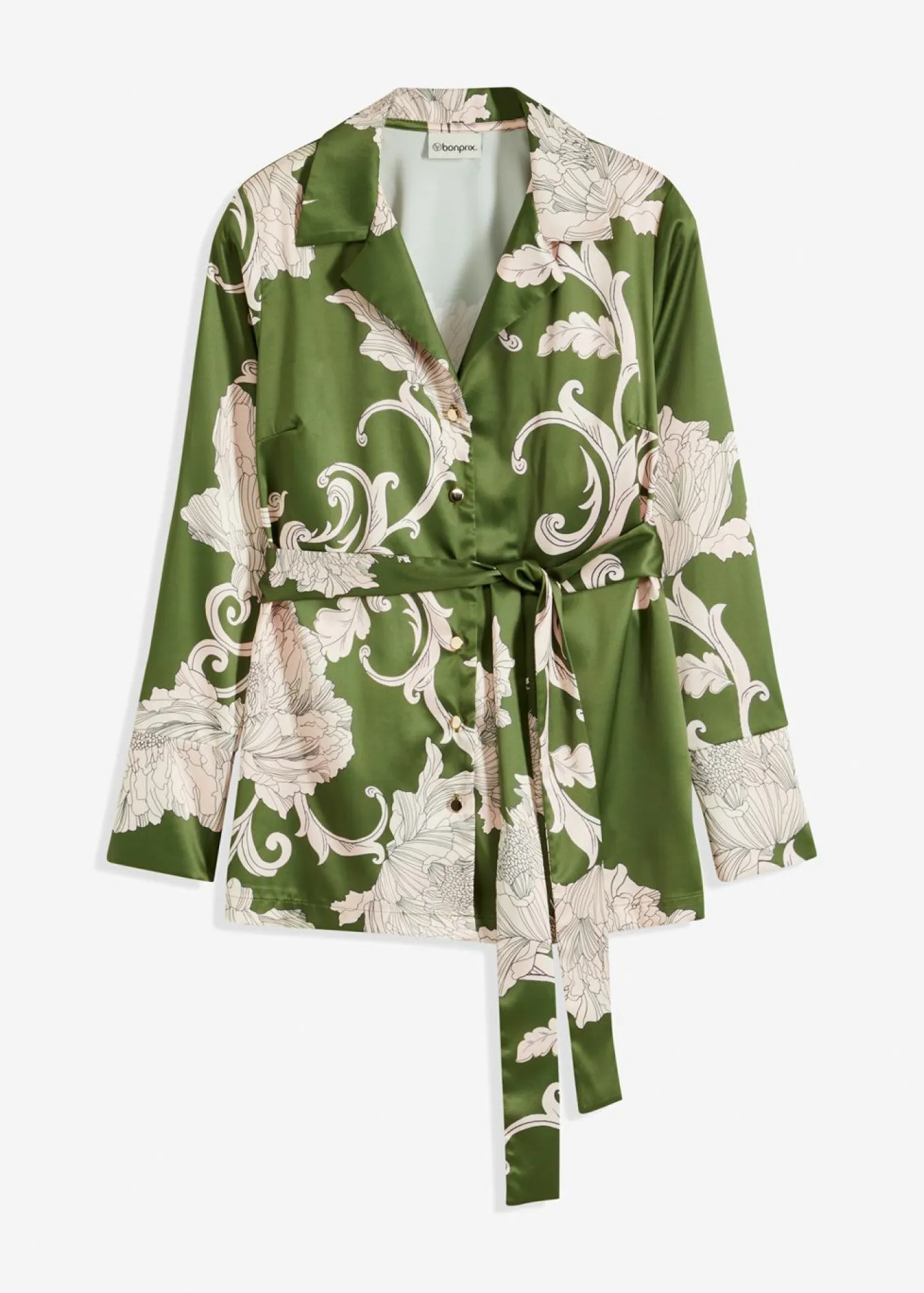 Mujer bonprix bonprix Blusa de satén fluido