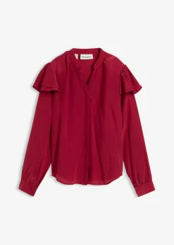 bonprix bonprix Camisas Y Blusas>Blusa de seda Rojo