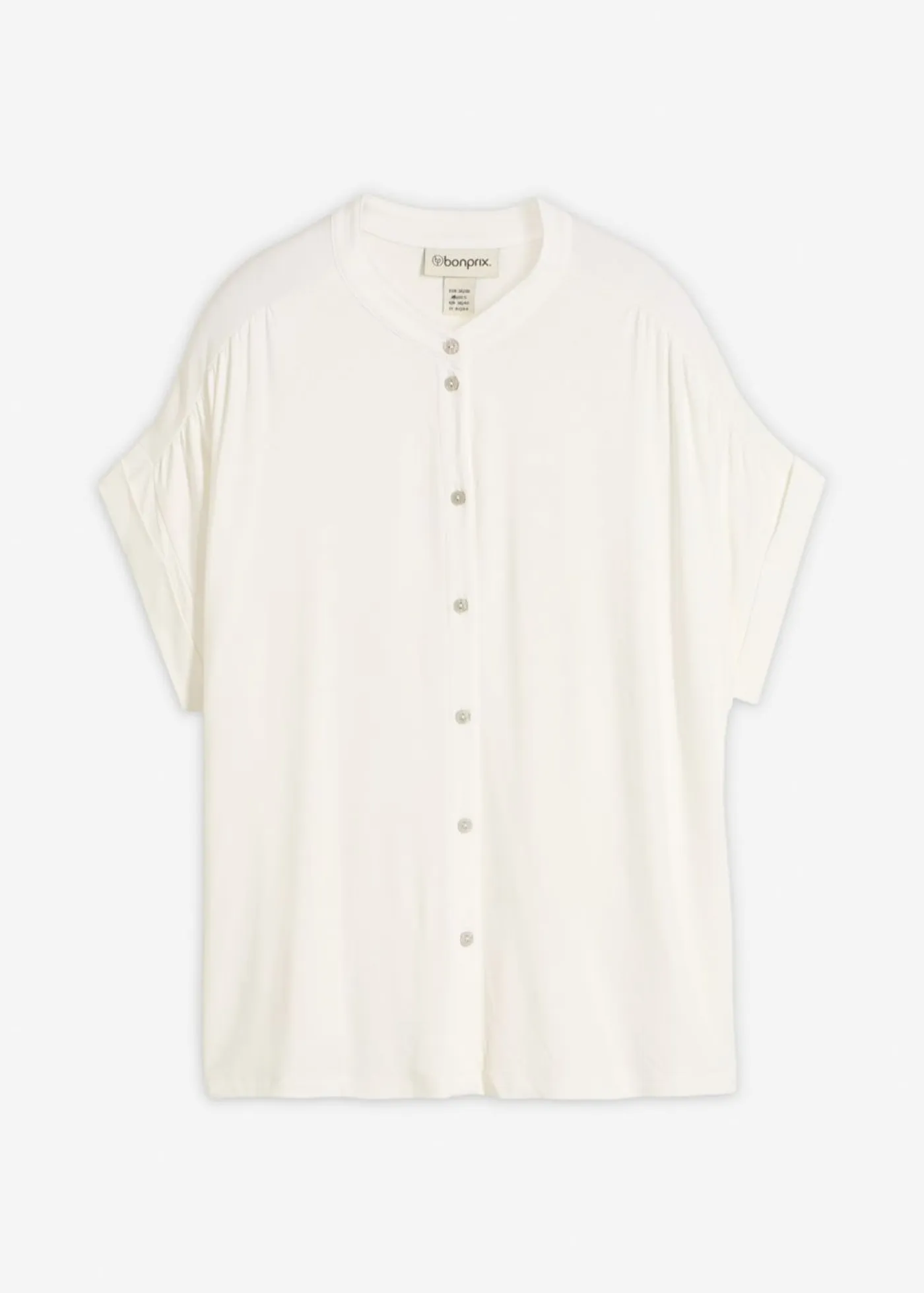 Mujer bonprix bonprix Blusa de suave mezcla de viscosa