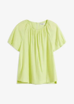 Mujer bonprix bonprix Blusa de tejido arrugado estructurado