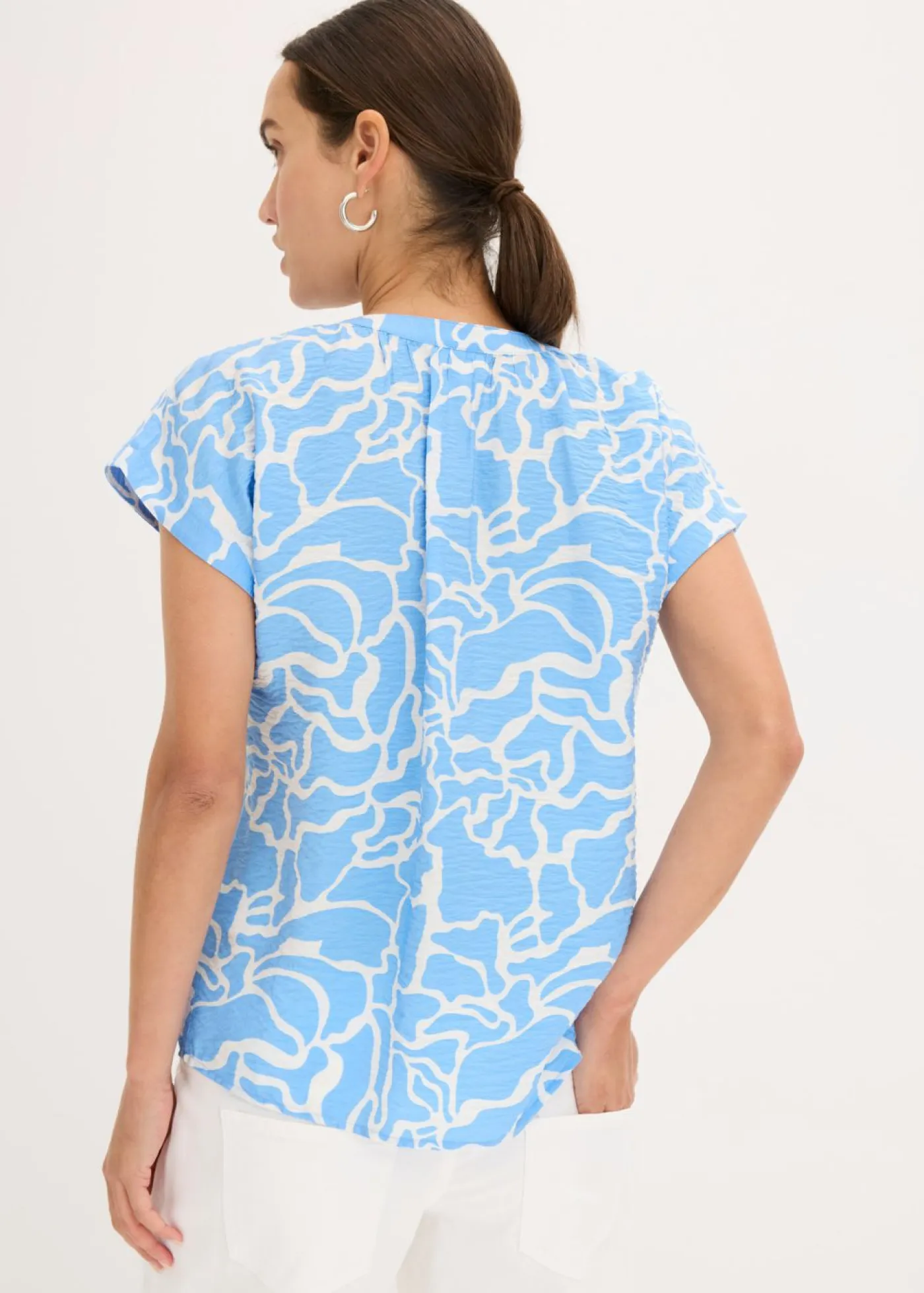Mujer bonprix bonprix Blusa de túnica estampada