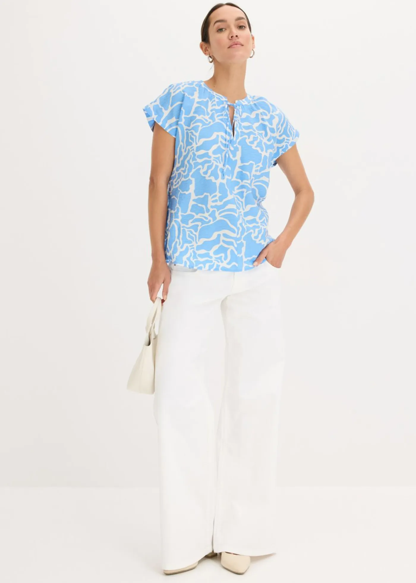 Mujer bonprix bonprix Blusa de túnica estampada