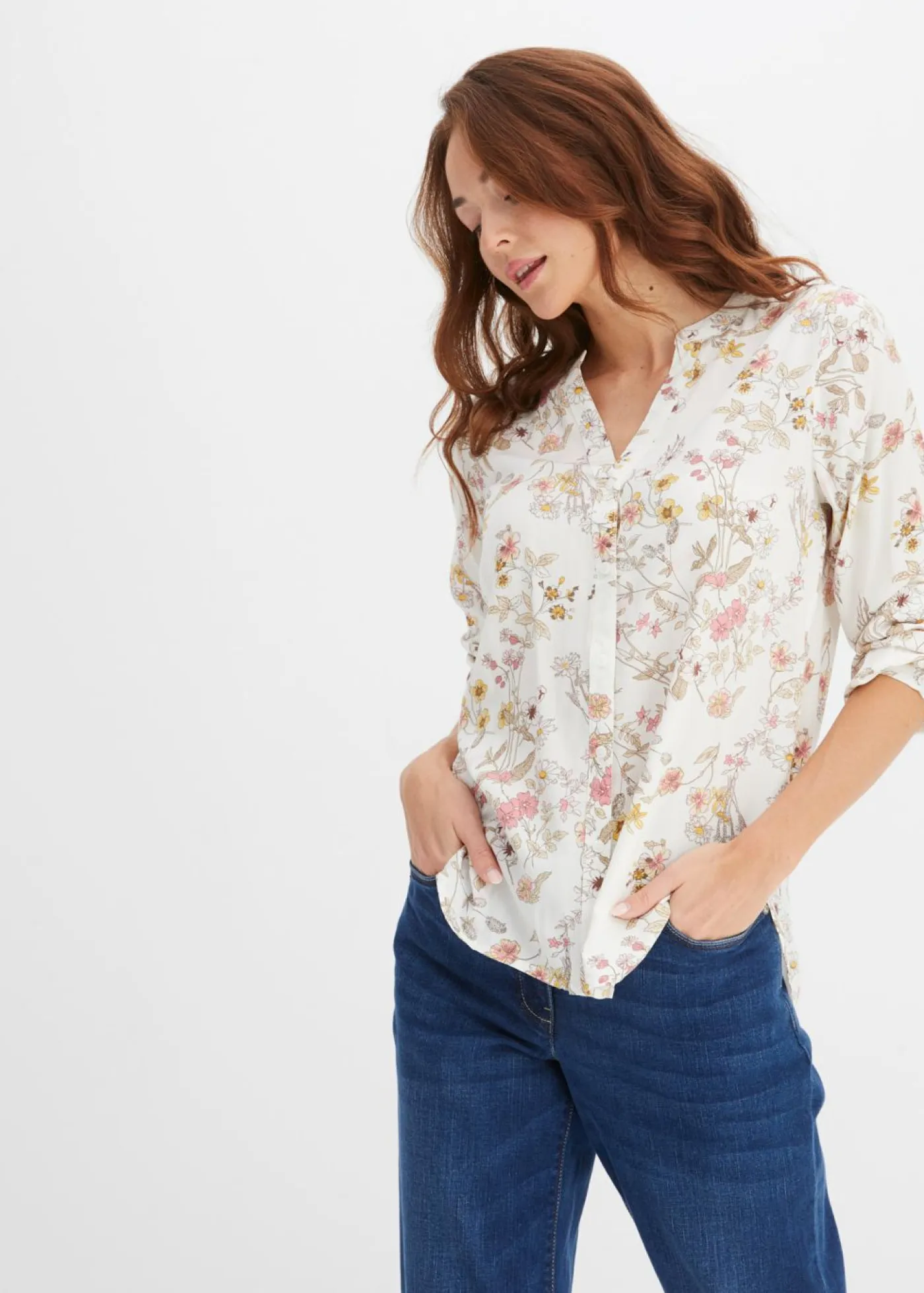 Mujer bonprix bonprix Blusa de viscosa pura
