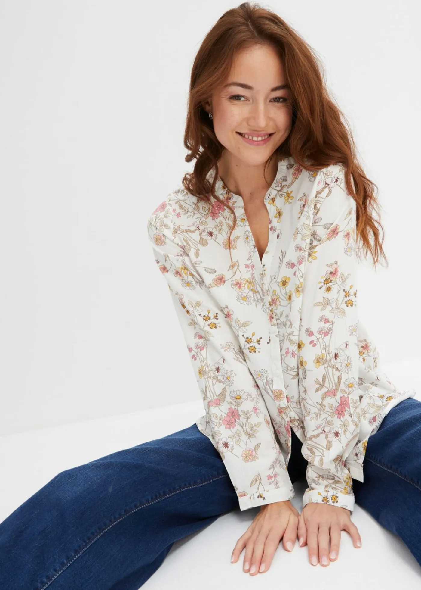 Mujer bonprix bonprix Blusa de viscosa pura