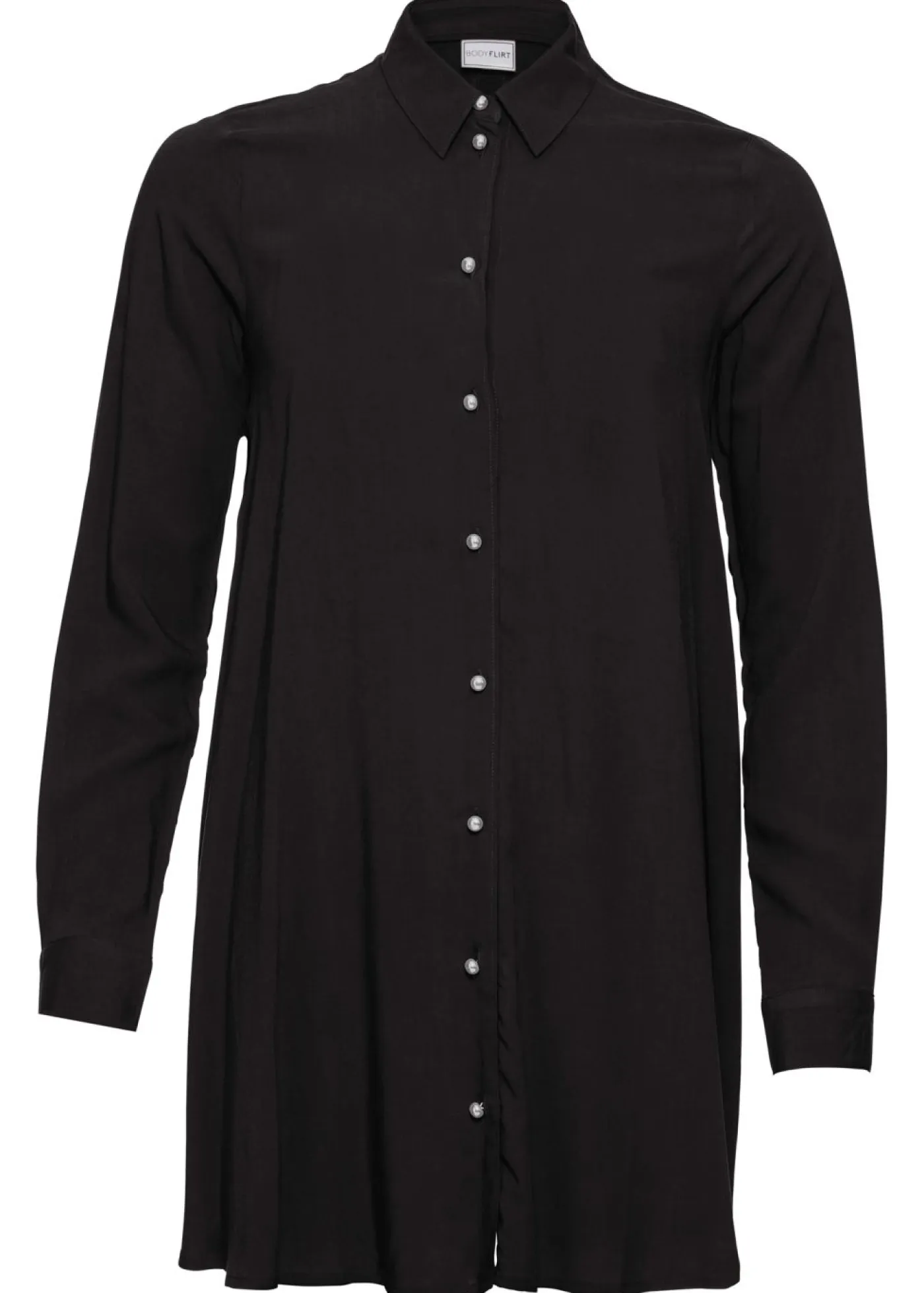 bonprix bonprix Camisas Y Blusas>Blusa de viscosa pura Negro