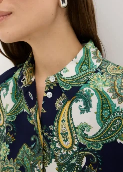 Mujer bonprix bonprix Blusa estampada de viscosa fluida